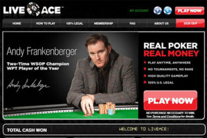 LiveAce Poker website >