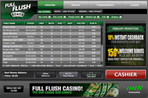 Full Flush Poker lobby >