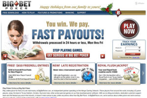 Big Bet Poker website >