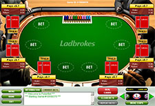 Ladbrokes poker tables