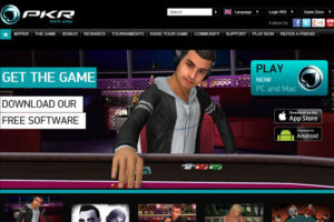 PKR Poker website >