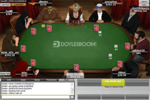Doyles Room poker tables >