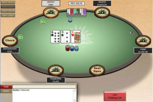 Cryptologic network SunPoker tables >