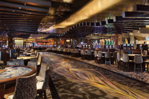 Aria Casino gambling floor >