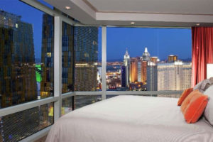 Aria hotel room >