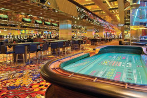 Ballys Casino gambling floor >